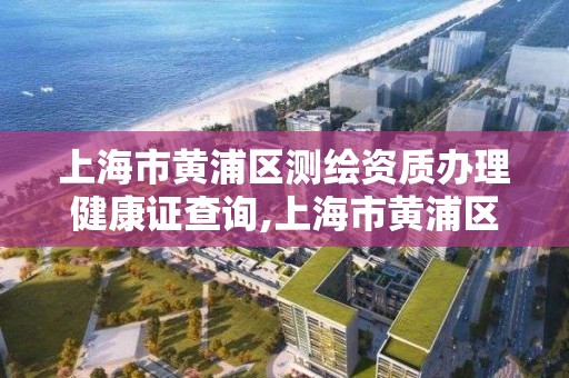 上海市黃浦區測繪資質辦理健康證查詢,上海市黃浦區測繪中心。