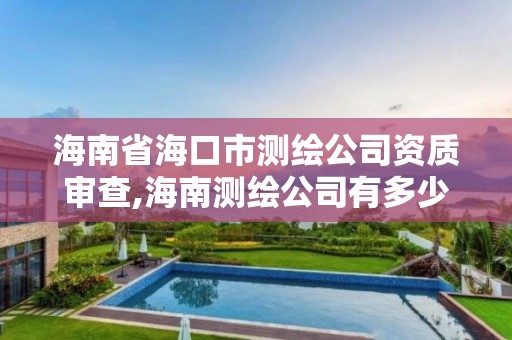 海南省海口市測繪公司資質(zhì)審查,海南測繪公司有多少家