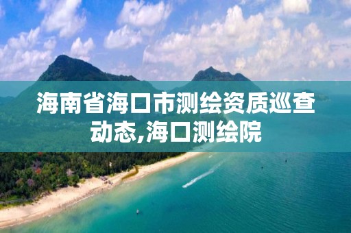 海南省?？谑袦y繪資質(zhì)巡查動態(tài),海口測繪院