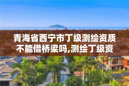 青海省西寧市丁級測繪資質不能借橋梁嗎,測繪丁級資質條件。