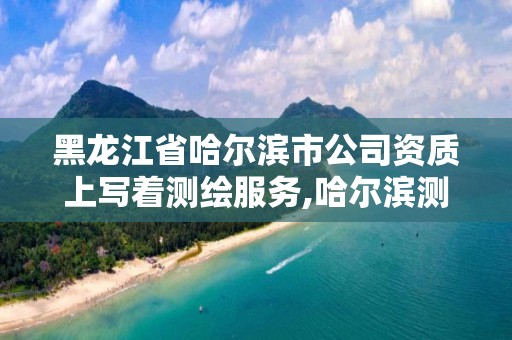 黑龍江省哈爾濱市公司資質上寫著測繪服務,哈爾濱測繪局怎么樣