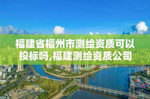 福建省福州市測(cè)繪資質(zhì)可以投標(biāo)嗎,福建測(cè)繪資質(zhì)公司