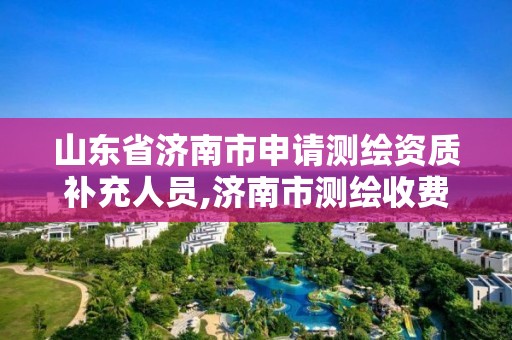 山東省濟南市申請測繪資質補充人員,濟南市測繪收費標準