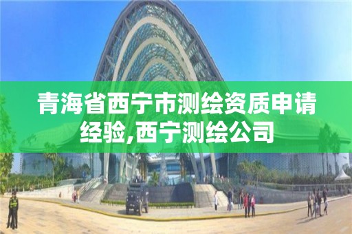 青海省西寧市測繪資質申請經驗,西寧測繪公司