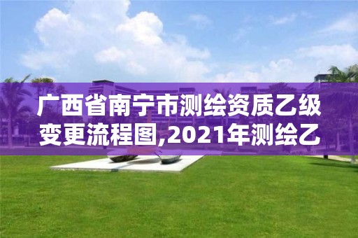 廣西省南寧市測(cè)繪資質(zhì)乙級(jí)變更流程圖,2021年測(cè)繪乙級(jí)資質(zhì)申報(bào)制度。