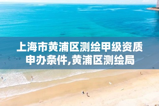 上海市黃浦區測繪甲級資質申辦條件,黃浦區測繪局