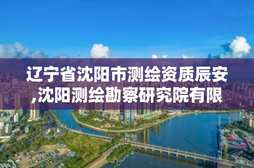 遼寧省沈陽市測繪資質(zhì)辰安,沈陽測繪勘察研究院有限公司