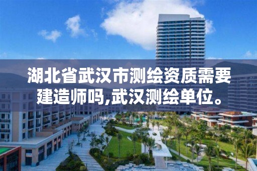 湖北省武漢市測繪資質需要建造師嗎,武漢測繪單位。