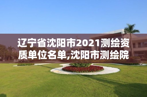 遼寧省沈陽市2021測繪資質單位名單,沈陽市測繪院是什么單位。