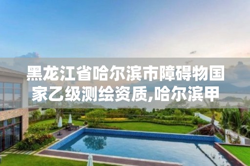 黑龍江省哈爾濱市障礙物國家乙級測繪資質,哈爾濱甲級測繪公司