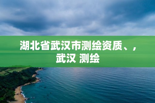 湖北省武漢市測(cè)繪資質(zhì)、,武漢 測(cè)繪