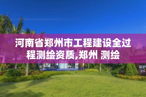 河南省鄭州市工程建設全過程測繪資質,鄭州 測繪