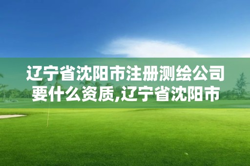 遼寧省沈陽市注冊測繪公司要什么資質,遼寧省沈陽市注冊測繪公司要什么資質證書。