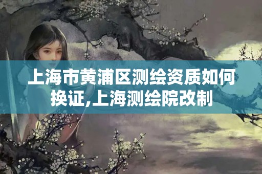 上海市黃浦區測繪資質如何換證,上海測繪院改制