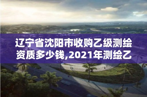 遼寧省沈陽市收購乙級測繪資質多少錢,2021年測繪乙級資質辦公申報條件。