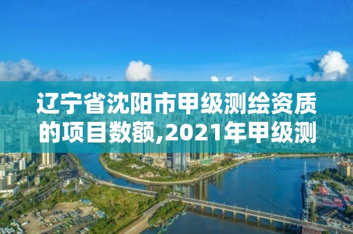 遼寧省沈陽市甲級測繪資質的項目數額,2021年甲級測繪資質。