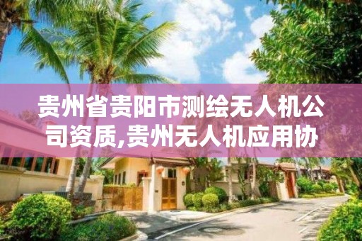 貴州省貴陽市測繪無人機公司資質,貴州無人機應用協(xié)會