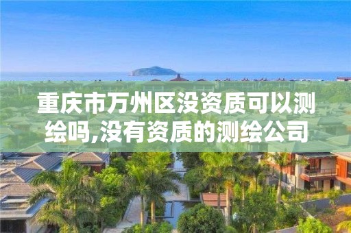 重慶市萬州區沒資質可以測繪嗎,沒有資質的測繪公司怎么開票