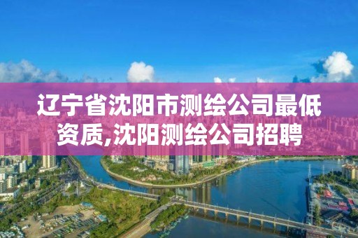 遼寧省沈陽市測(cè)繪公司最低資質(zhì),沈陽測(cè)繪公司招聘