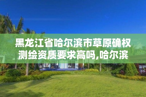 黑龍江省哈爾濱市草原確權(quán)測繪資質(zhì)要求高嗎,哈爾濱土地測繪公司。