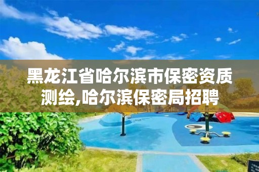 黑龍江省哈爾濱市保密資質(zhì)測繪,哈爾濱保密局招聘