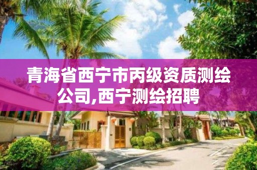 青海省西寧市丙級資質測繪公司,西寧測繪招聘