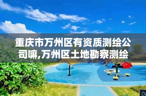 重慶市萬州區有資質測繪公司嘛,萬州區土地勘察測繪隊