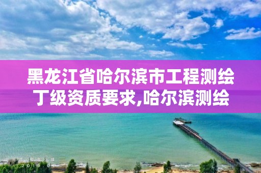 黑龍江省哈爾濱市工程測繪丁級資質要求,哈爾濱測繪局怎么樣