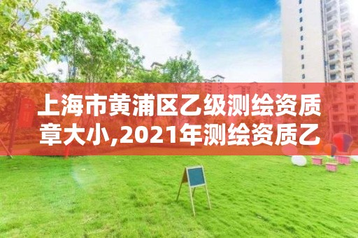 上海市黃浦區乙級測繪資質章大小,2021年測繪資質乙級人員要求