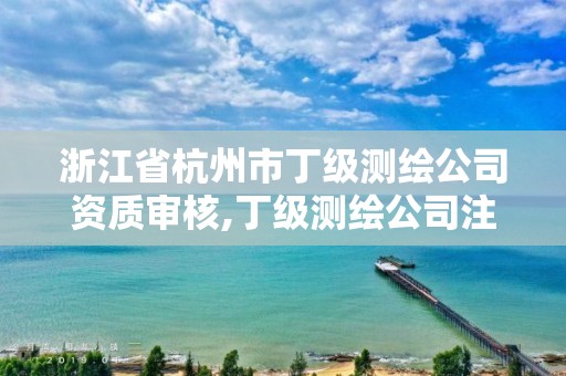 浙江省杭州市丁級測繪公司資質審核,丁級測繪公司注冊條件