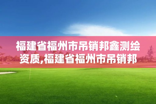 福建省福州市吊銷邦鑫測繪資質,福建省福州市吊銷邦鑫測繪資質的公司