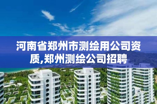 河南省鄭州市測繪用公司資質(zhì),鄭州測繪公司招聘