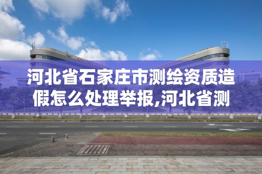 河北省石家莊市測繪資質造假怎么處理舉報,河北省測繪資質管理辦法