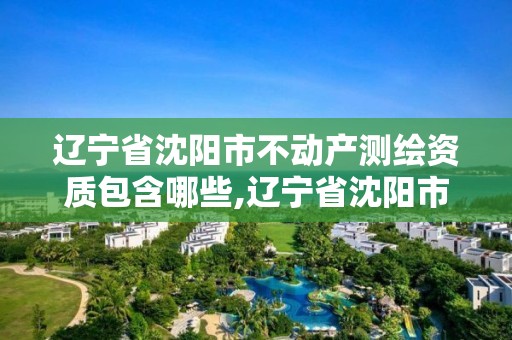 遼寧省沈陽市不動產(chǎn)測繪資質(zhì)包含哪些,遼寧省沈陽市不動產(chǎn)測繪資質(zhì)包含哪些公司。