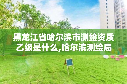 黑龍江省哈爾濱市測繪資質乙級是什么,哈爾濱測繪局是干什么的