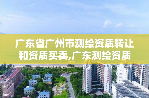 廣東省廣州市測繪資質轉讓和資質買賣,廣東測繪資質查詢