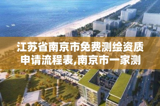 江蘇省南京市免費測繪資質申請流程表,南京市一家測繪資質單位要使用