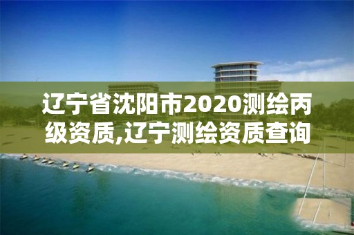 遼寧省沈陽市2020測繪丙級資質(zhì),遼寧測繪資質(zhì)查詢