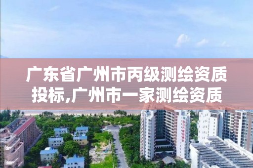 廣東省廣州市丙級(jí)測(cè)繪資質(zhì)投標(biāo),廣州市一家測(cè)繪資質(zhì)單位