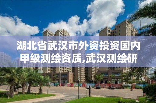 湖北省武漢市外資投資國內甲級測繪資質,武漢測繪研究院是國企嗎。