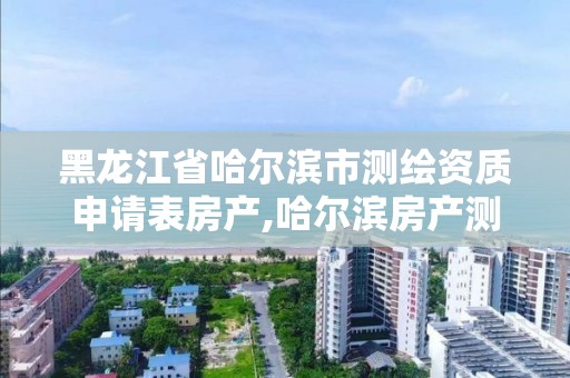 黑龍江省哈爾濱市測繪資質申請表房產,哈爾濱房產測繪公司