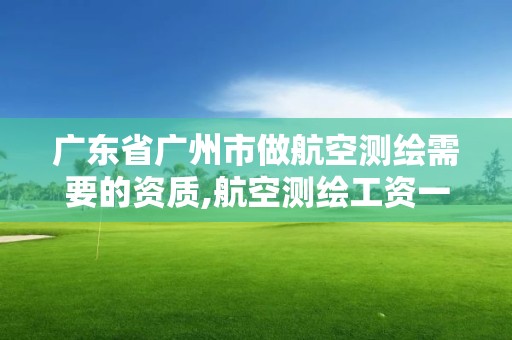 廣東省廣州市做航空測繪需要的資質,航空測繪工資一般多少