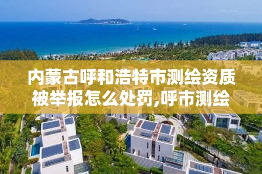 內蒙古呼和浩特市測繪資質被舉報怎么處罰,呼市測繪院。