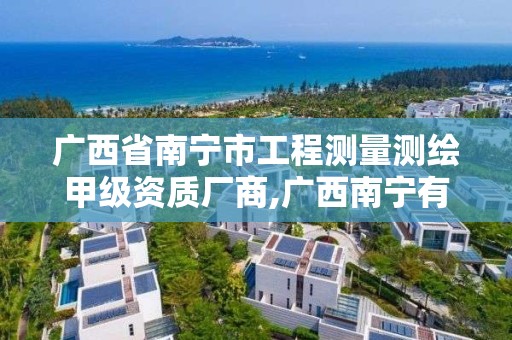 廣西省南寧市工程測量測繪甲級資質廠商,廣西南寧有多少家測量公司。