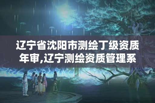 遼寧省沈陽市測繪丁級資質年審,遼寧測繪資質管理系統登錄