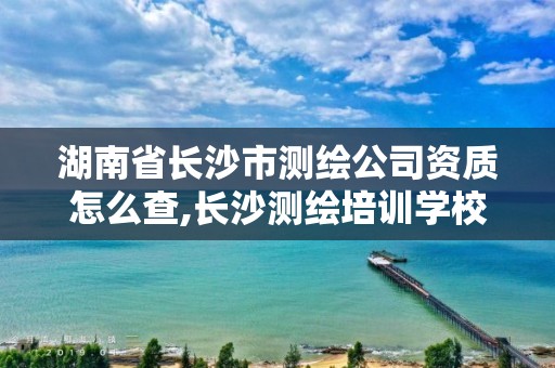 湖南省長沙市測繪公司資質怎么查,長沙測繪培訓學校