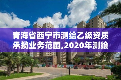 青海省西寧市測繪乙級資質承攬業務范圍,2020年測繪資質乙級需要什么條件。