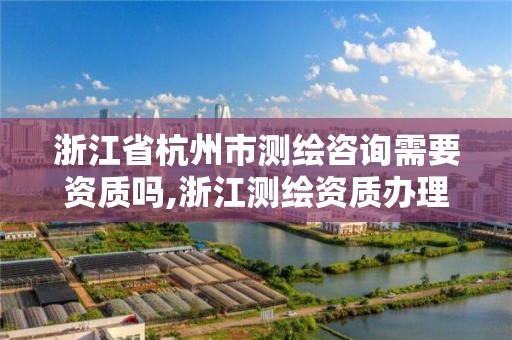 浙江省杭州市測繪咨詢需要資質嗎,浙江測繪資質辦理流程