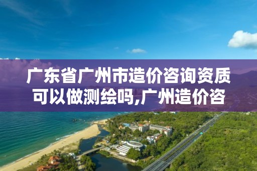 廣東省廣州市造價咨詢資質(zhì)可以做測繪嗎,廣州造價咨詢單位。