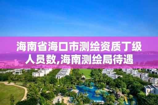 海南省海口市測繪資質(zhì)丁級人員數(shù),海南測繪局待遇